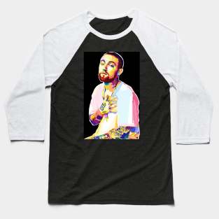 Mac Miller Pop Art Baseball T-Shirt